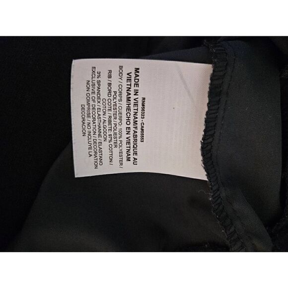 Nike  black track/windbreaker jacket.  Size M. - Picture 6 of 7